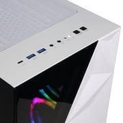 CyberPowerPC Gamer Master Gaming Desktop Computer, AMD Ryzen 5 8400F 4.2GHz, 16GB RAM, 2TB SSD, NVIDIA GeForce RTX 5060 8GB, Windows 11 Home, White