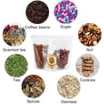 thumbnail image 5 of Olurrisa 100 Pcs Resealable Bags,6.3" x 9.1"Clear Stand Up Food Bags,Zip Lock Food Storage Bags for Packaging Products, 5 of 7