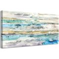 thumbnail image 1 of Abstract Canvas Wall Art Picture The Times Abstract Paintings Home Decoration for Bedroom Livingroom Framed Ready to Hang, 1 of 6
