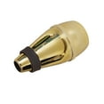 thumbnail image 1 of lionlar Trompette Accessoire Muet Trompette Silencieuse Droite Muette pour Performance sur Scène Or, 1 of 9