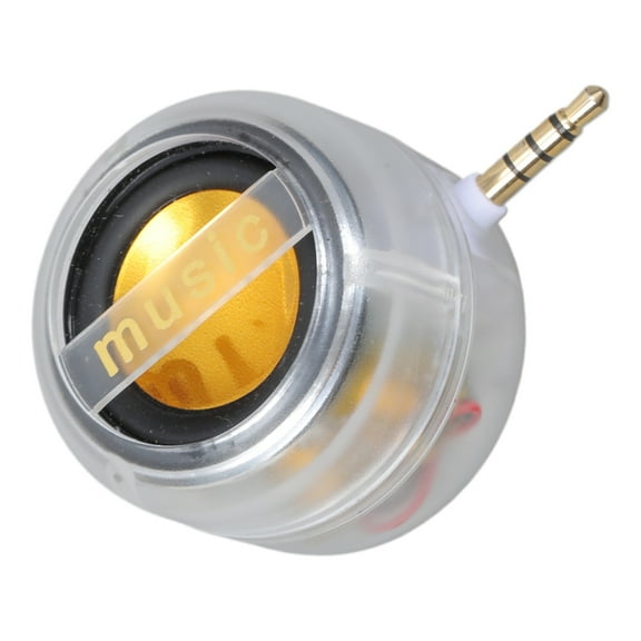 YIEMEEN Stereo Music Player 3.5mm Rechargeable for Cellphone MP3 Player Tablet Laptop