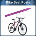 thumbnail image 3 of Unique Bargains Bike Seat Posts 31.6x450mm Bike Saddle Post Seat Tube Aluminum Alloy Purple Lightweight, 3 of 8