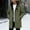 Army Green, variant on TIANZEN Long Winter Thickened Lined Outdoor Sports Jacket With Hood Warm Work Coat For Couples Men Winter Jacket Covering Zipper Coat for Men