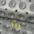 thumbnail image 3 of Anti-slip Mat with Drain Holes Floor Mat with Suction Cups, 3 of 8