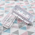 thumbnail image 4 of 2Pcs Non Perforating Adhesive Paste Bathroom Shelving Storage Rack Hooks for Kitchen White, 4 of 4