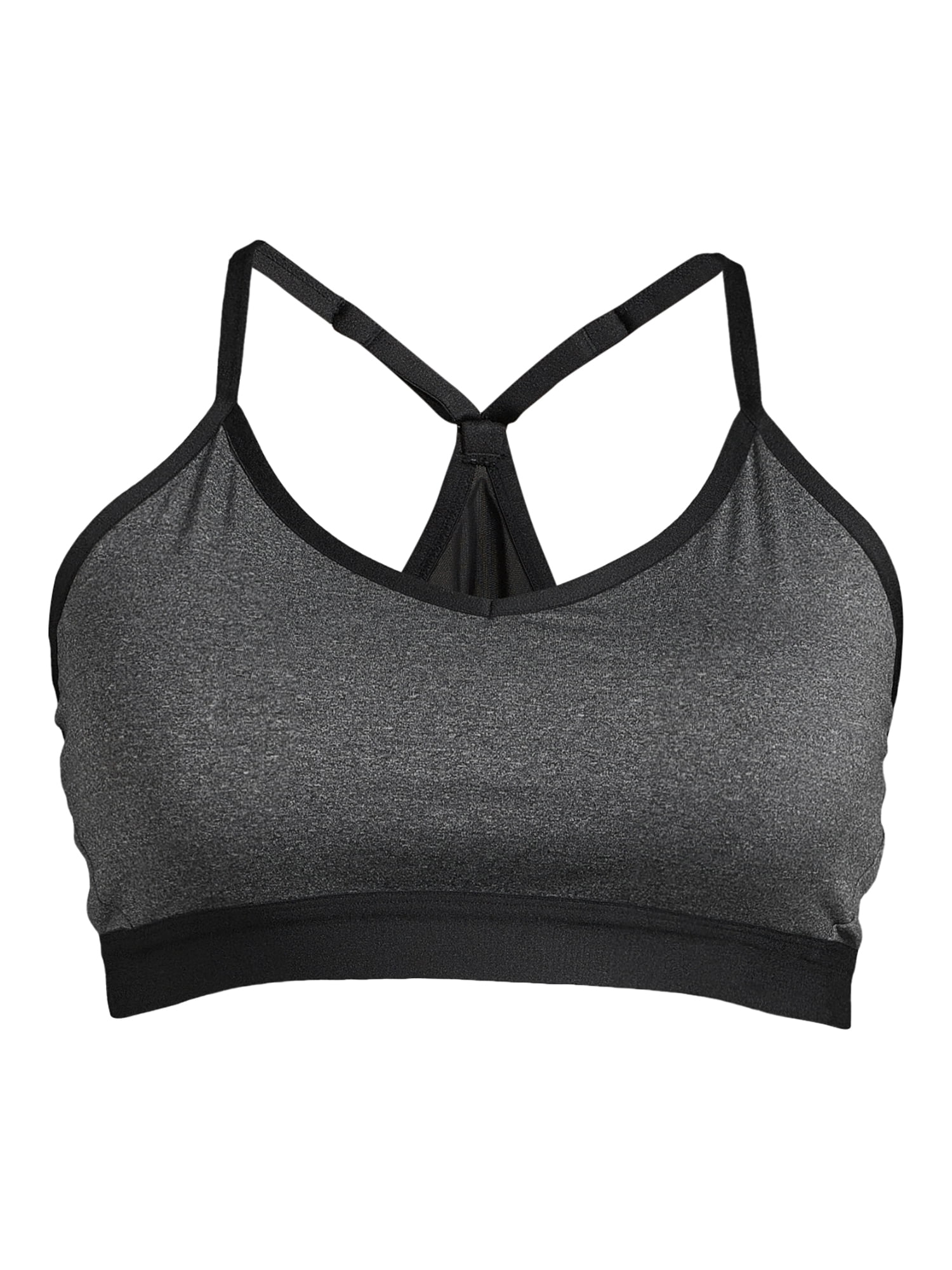 Athletic Works Women’s and Women's Plus Racerback Sports Bra, Sizes XS-4X