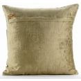 thumbnail image 3 of The HomeCentric Decorative Sage Green Euro Pillow Shams Pack of 2, 26x26 inch (65x65 cm), Velvet Euro Size Pillow Covers, Nature & Floral, Zardozi, Modern Euro Size Pillowcases Easter - Enlightenment, 3 of 3