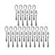 thumbnail image 1 of 30 Pieces Kids Silverware Set Stainless Steel Toddler Utensils Flatware Set Toddler Silverware Spoo, 1 of 5