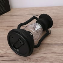 Worgeous Rechargeable Camping Lamp Camping Lantern PC Black Outdoors Enthusiasts Camping 1Set