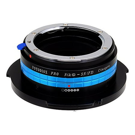 Adapter Lens Adapters - Fotodiox Pro Lens Mount Adapter, Nikon G/DX Mount Lens to Sony FZ Mount Camera Adapter - fits Sony PMW-F3, F5, F55 Digit