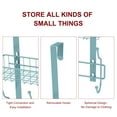 thumbnail image 3 of Hat Rack Door Rear Hook Rack Key Hanger Storage Anti-Rust Chrome Finish, 3 of 5