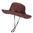 thumbnail image 2 of Yaoyar Unisex Sun Hat Wide Brim Bucket Hats for Fishing Hiking Gardening Adjustable Boonie Hat Outdoor Safari Hats, 2 of 8