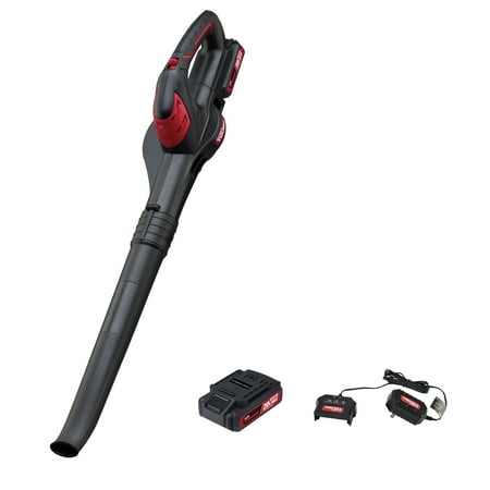 Hyper Tough 20V Max Cordless 130 mph Sweeper/Blower, 2.0Ah Battery and Charger Included