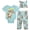 Tigger Trellis Blue, variant on Disney Monsters Inc. Baby Boys' New Baby 3-Piece Bodysuit Pants and Hat Set Mike Sulley Navy Lime