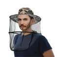 thumbnail image 3 of Summer Casual Hidden Net Mesh Insect Bee Protection Fishing Cap Mosquito Hat Outdoor Sunscreen Repellent Protection 8, 3 of 8