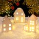 thumbnail image 5 of Adorno Navideño De Cerámica Con Nieve Brillante Para Decorar El Árbol De Navidad Y Crear Un Ambiente Festivo, 5 of 8