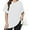 A1-Ivory, variant on Women Plus Szie Workout T Shirts Athletic Plus Size Tops Ivory 3X Summer Trendy Clothes 2025 Short Sleeve Fashion Spring Tee