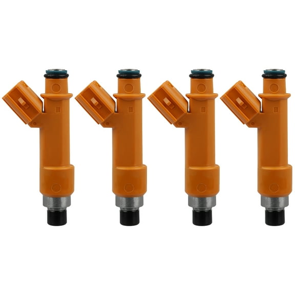 Injectors Kit,SCITOO 12 Holes Fuel Injector fit for 2002-2004 for Toyota Camry 2.4L, 2002-2004 for Toyota Solara 2.4L,Set of 4