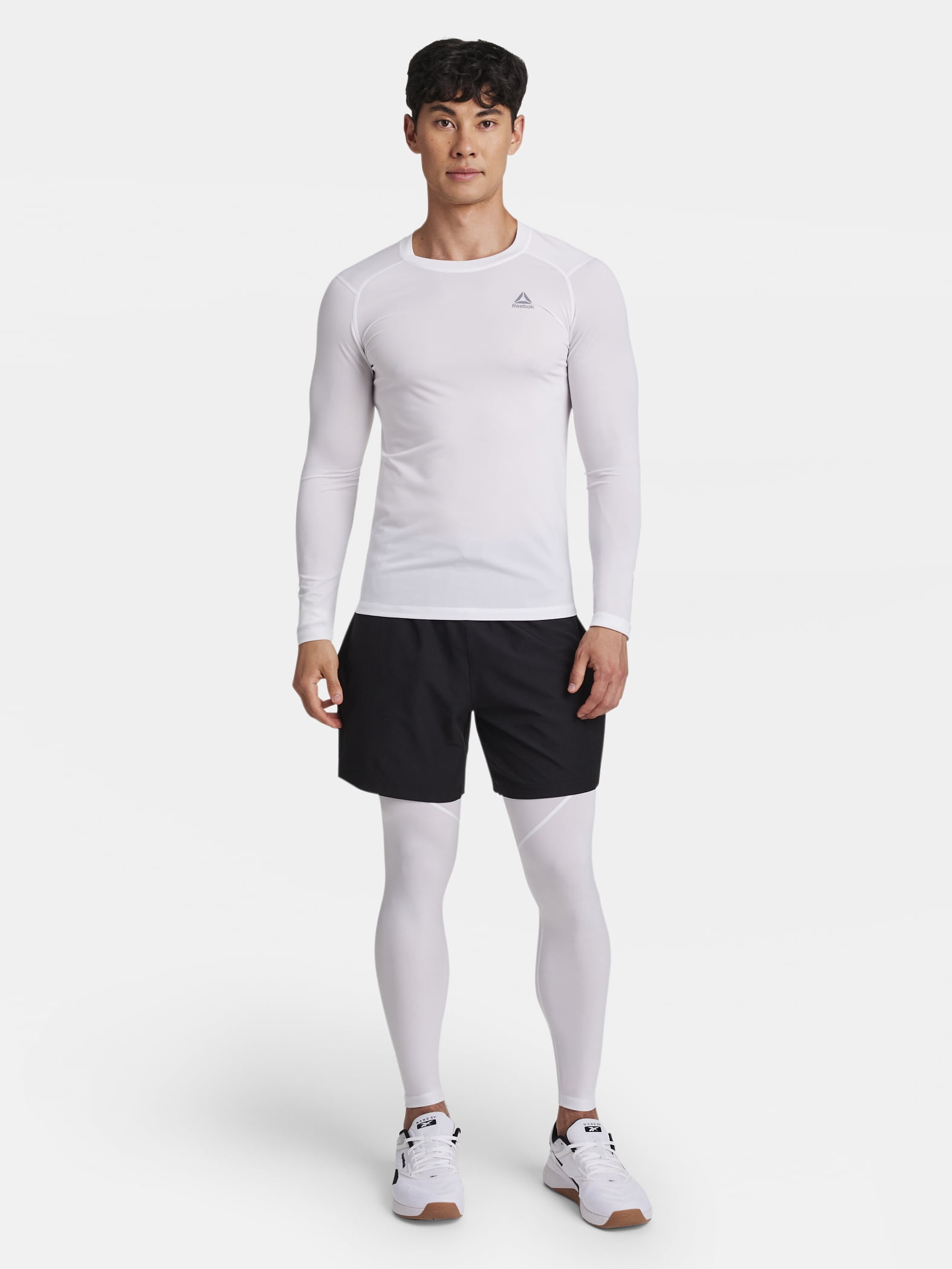 Reebok Men's and Big Men's Kinetic Compression Leggings, Sizes XS-5XL
