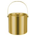 thumbnail image 1 of 304 Stainless Steel Ice Bucket, Double-Walled and Thickened, Insulated Container with Handle and Lid, Bartending Tool. B, 1 of 5