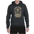 thumbnail image 2 of Wild Bobby, Loyal To One Dedicated Steadfast In Faith | Religious Bible Verse John 14:6 Inspirational/Christian Unisex Graphic Hoodie Sweatshirt, Heather Black, Medium, 2 of 6