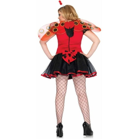 Leg Avenue 3-Piece Lovely Ladybug Adult Halloween Costume