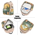 thumbnail image 5 of FORMRS Mini Backpack Purse for Women Travel Daypack Casual Shoulder Bag, Boho Plants, 5 of 7