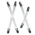 thumbnail image 1 of IDEANATEGRATE 4Ud Sujetadores Para Cubrir Tabla De Planchar Con Clips Elásticos Prácticos Y Ajustables, 1 of 8