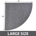 thumbnail image 3 of Drymate Cat Litter Mat, 100% Phthalate Free and BPA Free – Safe Kitty Litter Mats – Reduces Litter Tracking, Soft Material for Paws (Machine Washable) (29.5" x 29.5"), 3 of 7