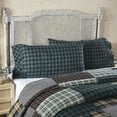 thumbnail image 2 of VHC Brands, Pine Grove Plaid King Pillowcase, Green, 21x40, Set of 2, 2 of 3