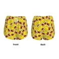 thumbnail image 3 of Balery Duck with Star Sunglasses Pantalones cortos deportivos para mujer con forro y dos bolsillos, elásticos, para entrenamiento, gimnasio, yoga-XX-Large, 3 of 7