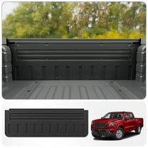 Tailgate Mat for 2022 2023 2024 2025 Nissan Frontier Trunk Bed Mat TPE All Weather 5FT Strip Style Tailgate Liner 2024 Frontier Accessories
