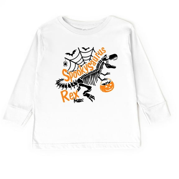 Spookysaurus - Toddler Long Sleeve Graphic Tee