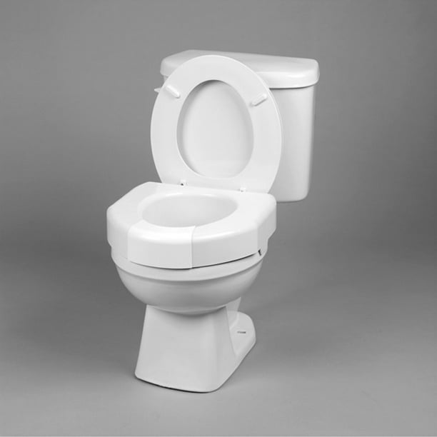 Ableware 725790001 Elevated Toilet Seat w/ Closed Front Option
