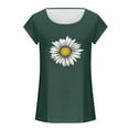 thumbnail image 4 of Birdeem Womens Cap Sleeve Tops Summer Tank Top Casual Basic Tees Shirts Loose Blouses, 4 of 12