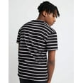 thumbnail image 2 of Champion Men's Classic Slub Stripe T-shirt Black/White T74695 407D55 012, 2 of 2