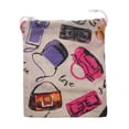 thumbnail image 2 of Bolsa de de joyería con cordón de 25x20cm, bolsa de té, , bolsa de dibujos animados M Gloria Bolsa de almacenamiento, 2 of 9