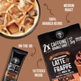 thumbnail image 2 of The Frozen Bean Instant Coffee Mix Frappe Mocha 20-Pack, 2 of 9
