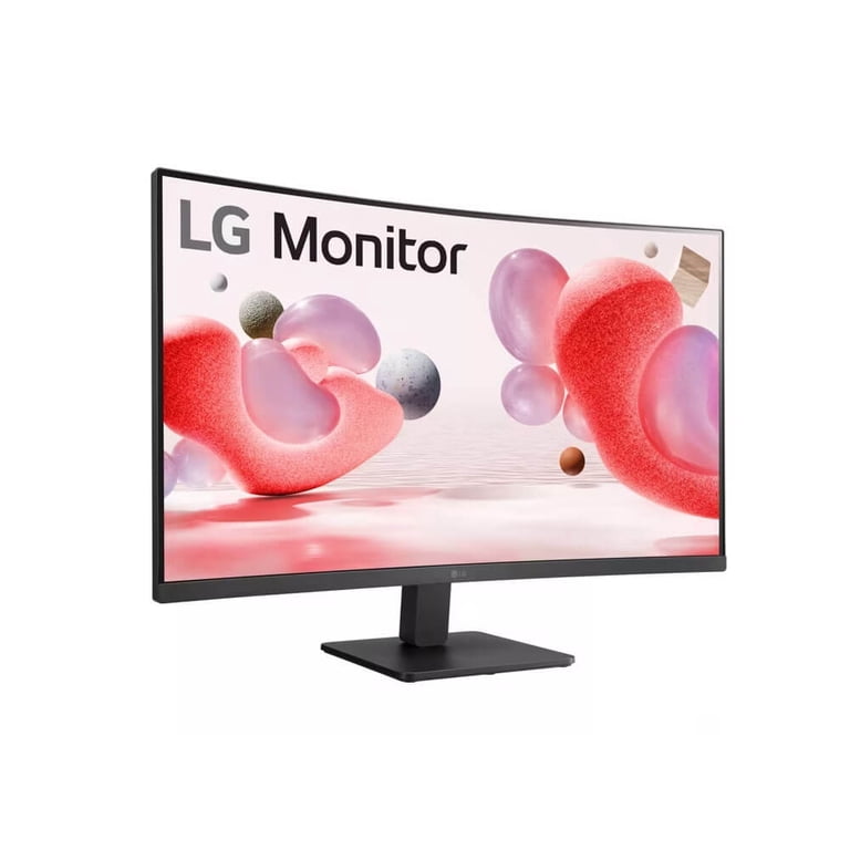LG 32MR50C-B カーブドモニター 本体 LG, 32-inch FHD Curved Monitor, 32MR50C-B, 100Hz AMD FreeSync