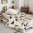 thumbnail image 4 of Chicken Blanket for Kids, Cute Chicken Throw Blanket, Chicken Gifts for Chicken Lovers, Soft Cozy Flannel Throw Blanket for Chicken Decor 50x40 Inches, 4 of 6