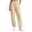 #01 Beige 【Mix, Match & Rotate: Stock Up on Daily Colors】, variant on Women's Fall Solid Wide Leg Casual Sweatpants, Elastic Gathered High Waist Deep Side Pockets Soft Knit Wrinkle Resistant Full Length Pants for Daily Shopping | TruHer,Beige L