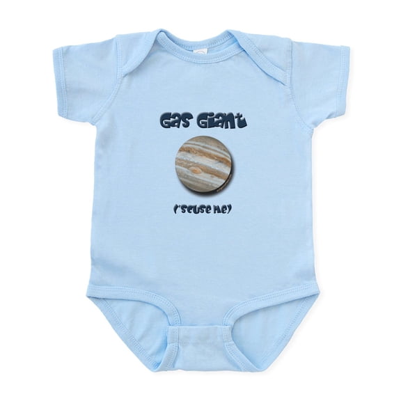 CafePress - Gas Giant Funny Science Infant Bodysuit - Baby Light Bodysuit, Size Newborn - 24 Months