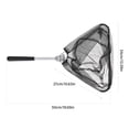 thumbnail image 3 of Portable Folding Fishing Net Light Weight Landing Net with Aluminum Alloy Handle Frame Fish Landing Net Easy to Carry, 3 of 9
