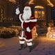 thumbnail image 2 of Hombres adultos disfraz de Papá Noel pelucas sombrero gafas Cosplay traje bolsa chal 12 piezas conjunto 4XL jinwen Disfraz de Papá Noel, 2 of 8