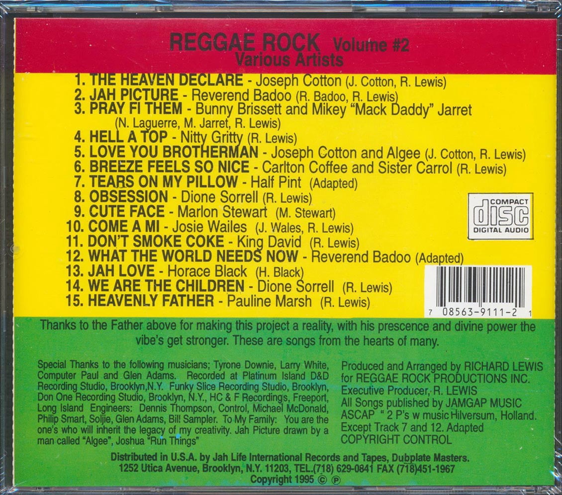Nitty Gritty, Josey Wales, Badoo, Half Pint, Etc. - Reggae Rock Volume 2 -  CD - Walmart.com