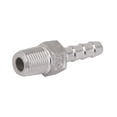 thumbnail image 2 of 4 Piezas 1/8 "x 6 Mm Acero Inoxidable Rosca Macho Conexión De Tubería Conector De Cola, 2 of 6
