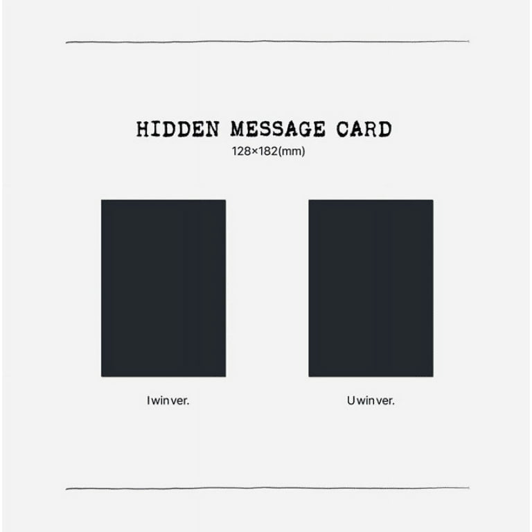 IU - [THE WINNING] 6th Mini Album U WIN Version - Walmart.com