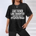 thumbnail image 6 of Funny Father Daughter Shirt Dad Daughter Shirts Father'S Day Gift For Dad, Regular-Fit, Family T-Shirt Washed Tee, 6 of 9