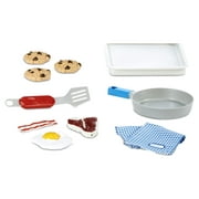 Little Tikes First Oven, Pretend Play Appliance with 11 Kitchin Accessories & Realistic Cooking Sounds, Kids Ages 2+