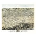 thumbnail image 2 of Stoner 22x20 Black Ornate Wood Framed with Double Matting Museum Art Print Titled - Boscobel Wisconsin - Stoner 1869, 2 of 4